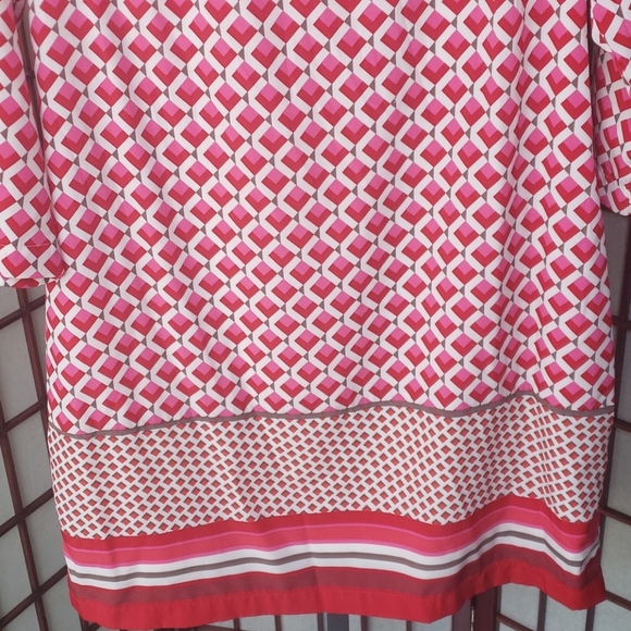 Old Navy women's red 3/4 sleeve dress, size M - Picture 4 of 7